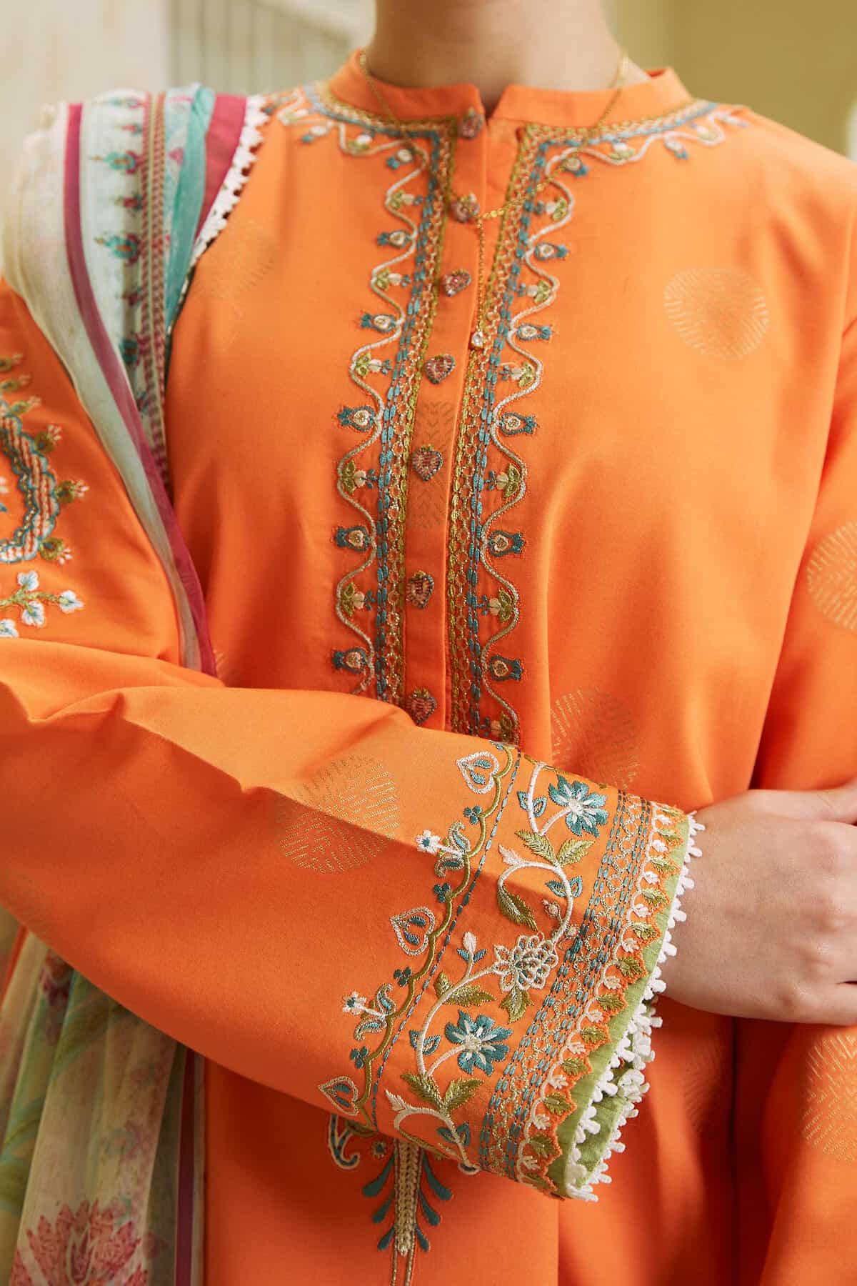 Coco Lawn by Zara Shahjahan 2024 | MORNI - 9B - Image 9