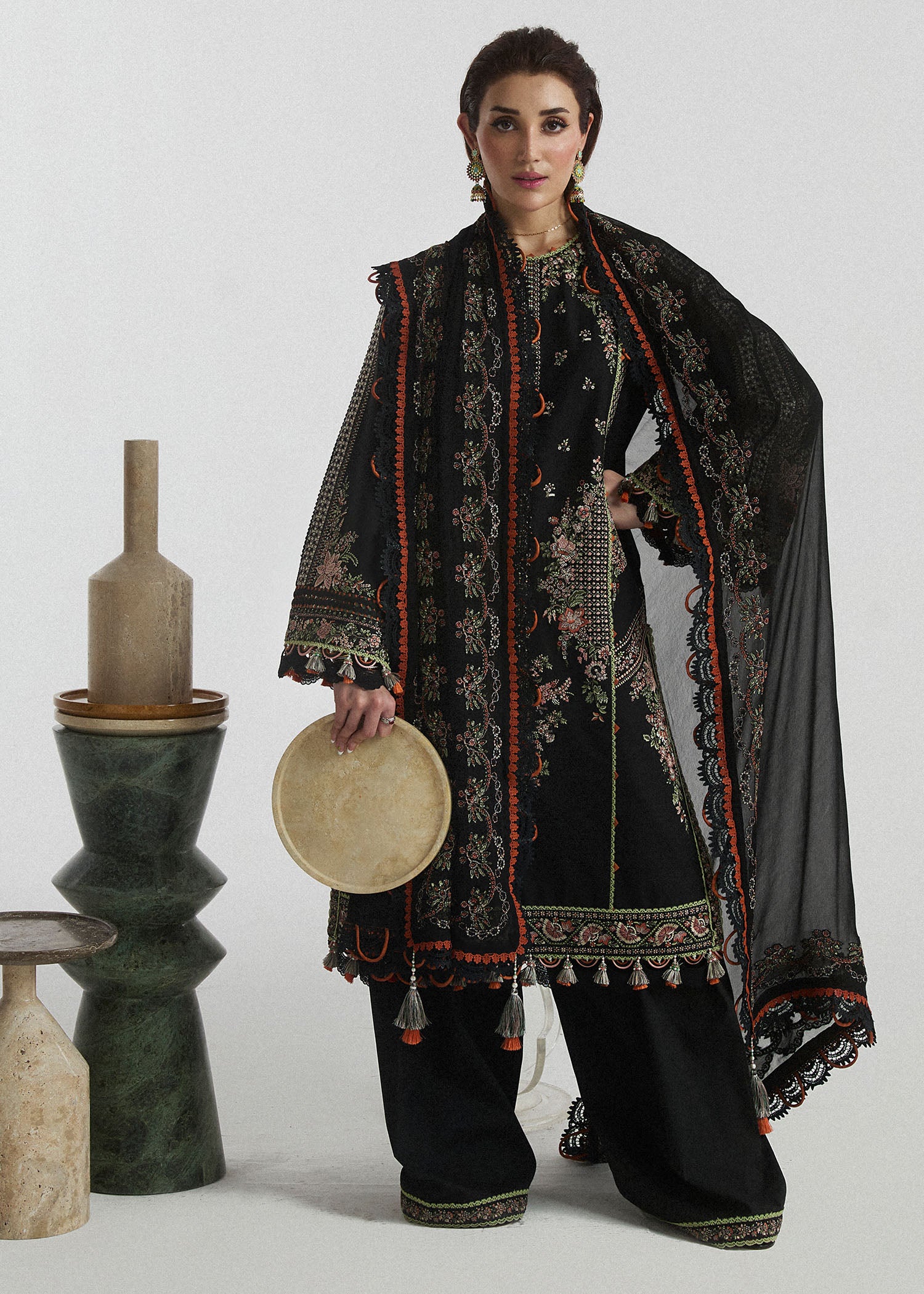 Hussain Rehar SS Lawn Eid Unstitched Collection'24 | Aurora - Image 2