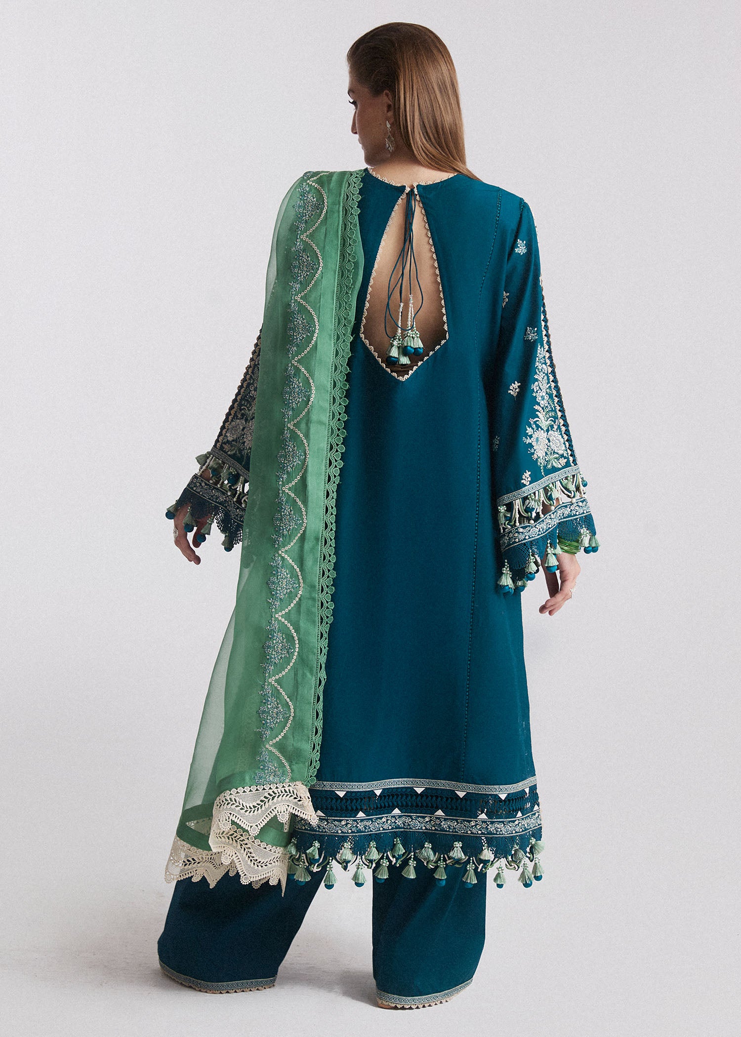 Hussain Rehar SS Lawn Eid Unstitched Collection'24 | Vivace - Image 2