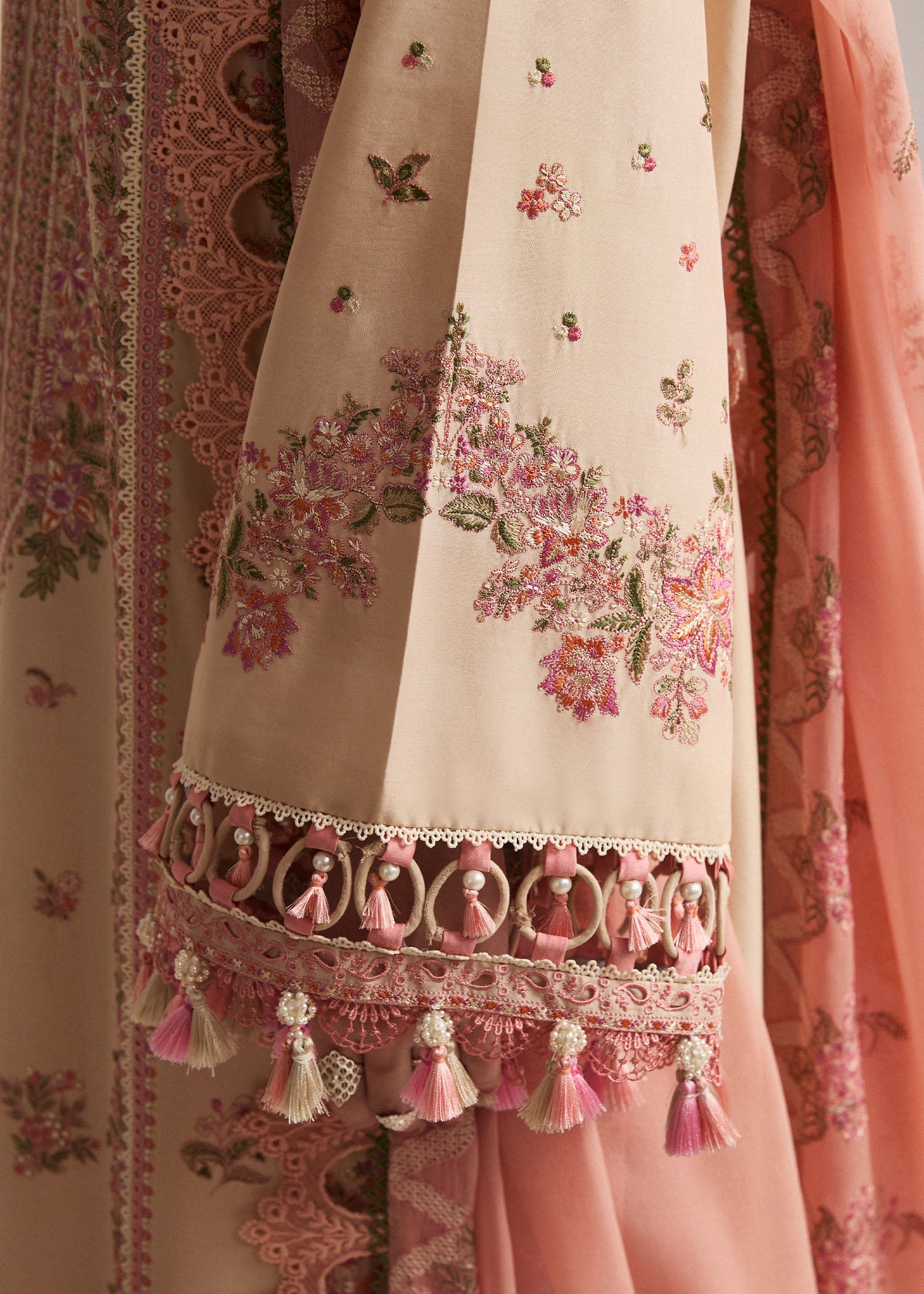 Hussain Rehar SS Lawn Eid Unstitched Collection'24 | Stile - Image 5