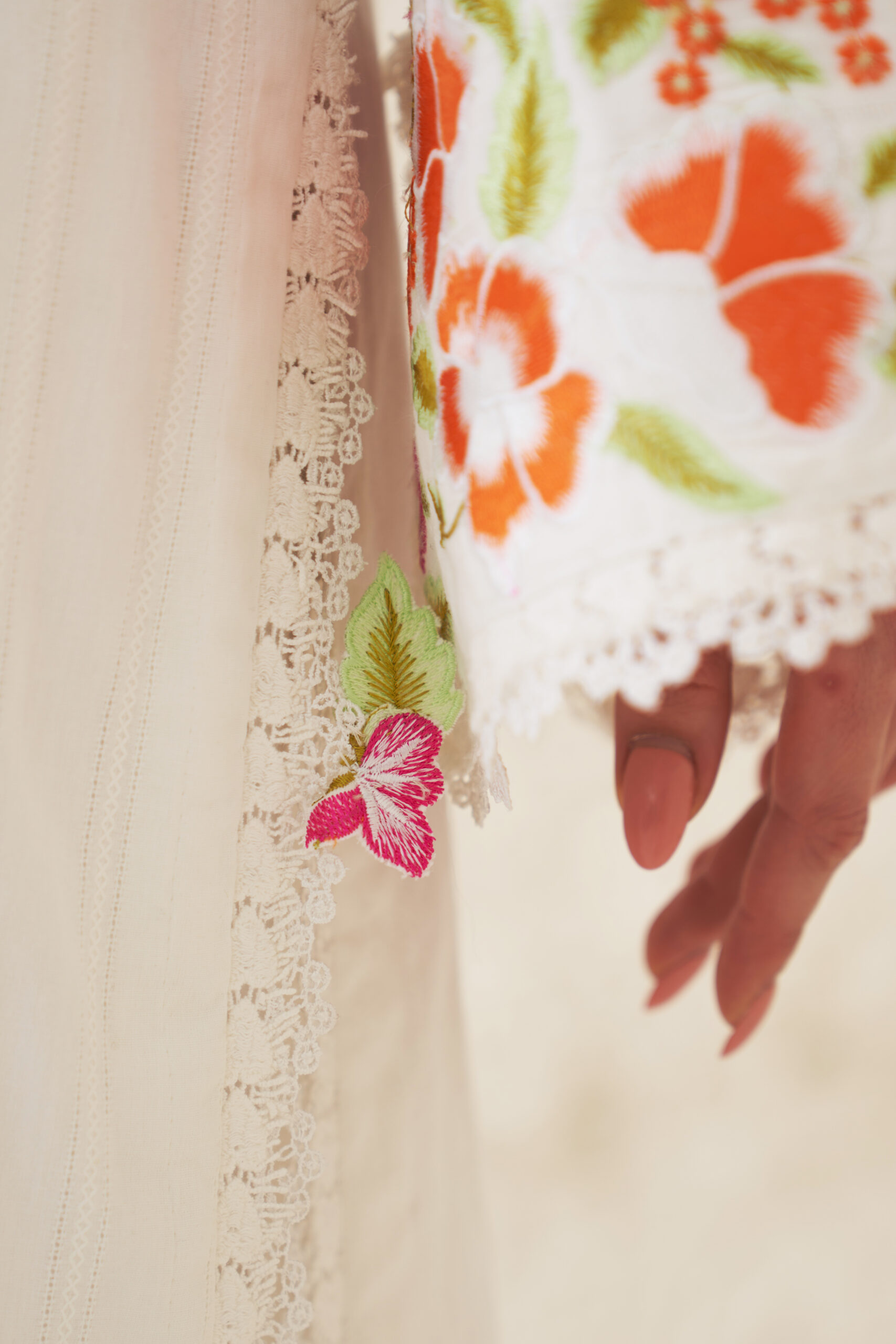 Zara Hayaat Luxury EID Lawn | Design 03 - Image 8