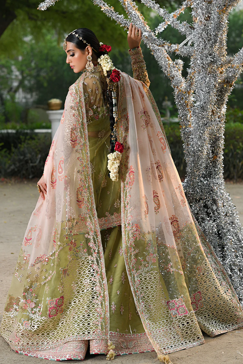 Qalamkar Wedding Formals | Bridal Collection | RF-07 - Image 2