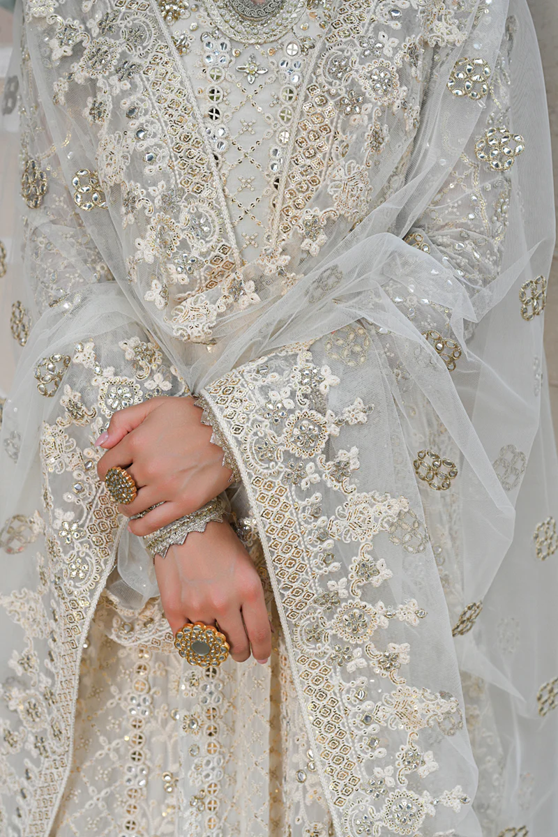 Qalamkar Wedding Formals | Bridal Collection | RF-03 - Image 5