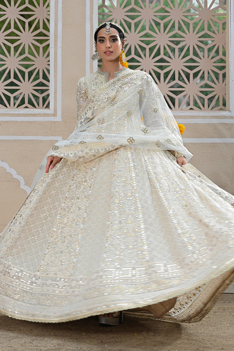 Qalamkar Wedding Formals | Bridal Collection | RF-03 - Image 7
