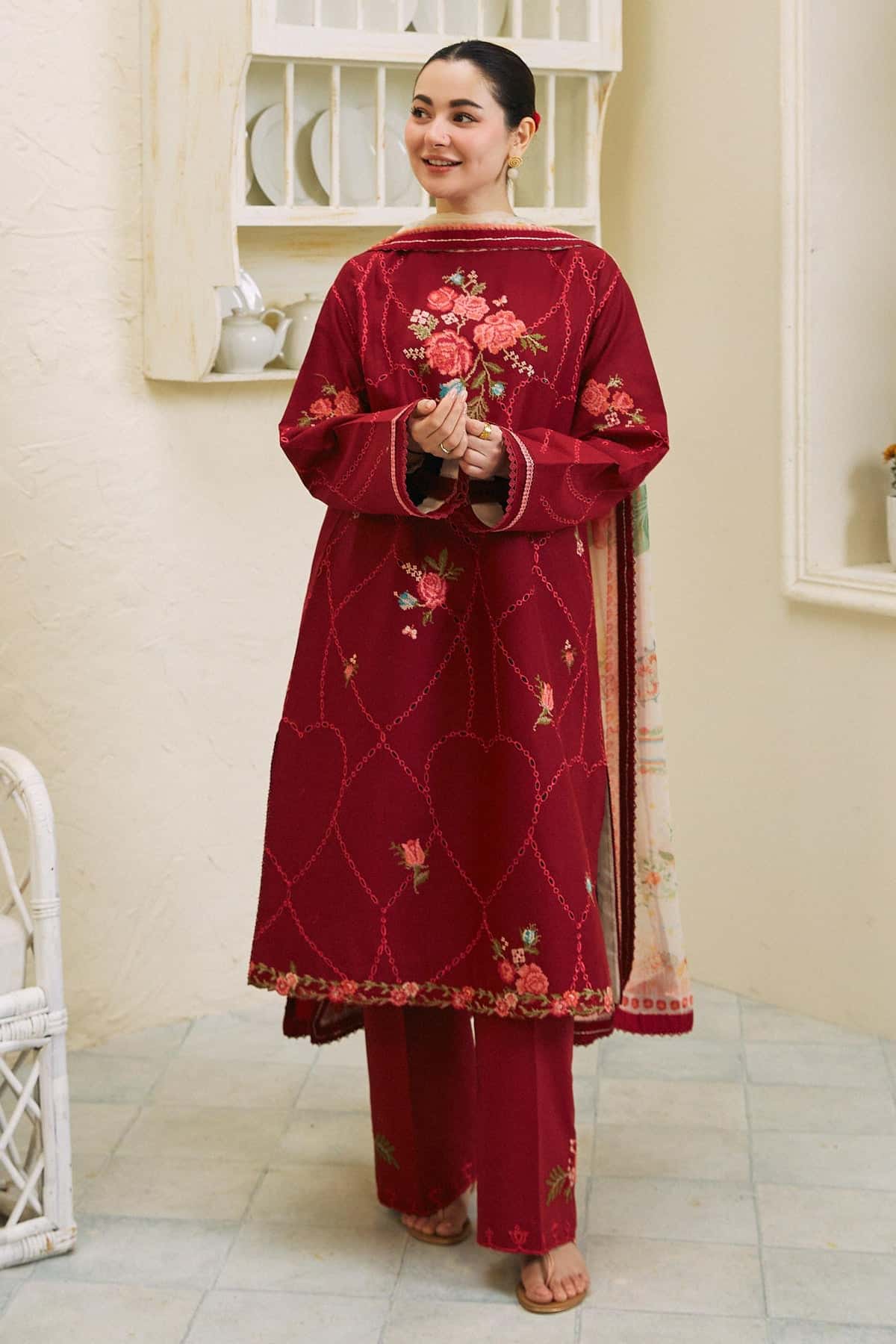 Coco Lawn by Zara Shahjahan 2024 | RUHI - 10B - Image 6