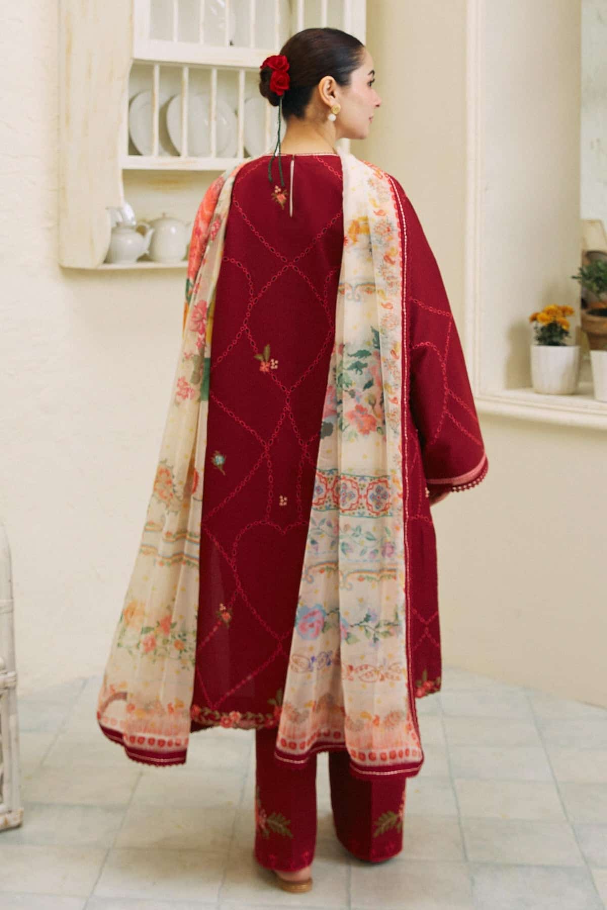 Coco Lawn by Zara Shahjahan 2024 | RUHI - 10B - Image 8