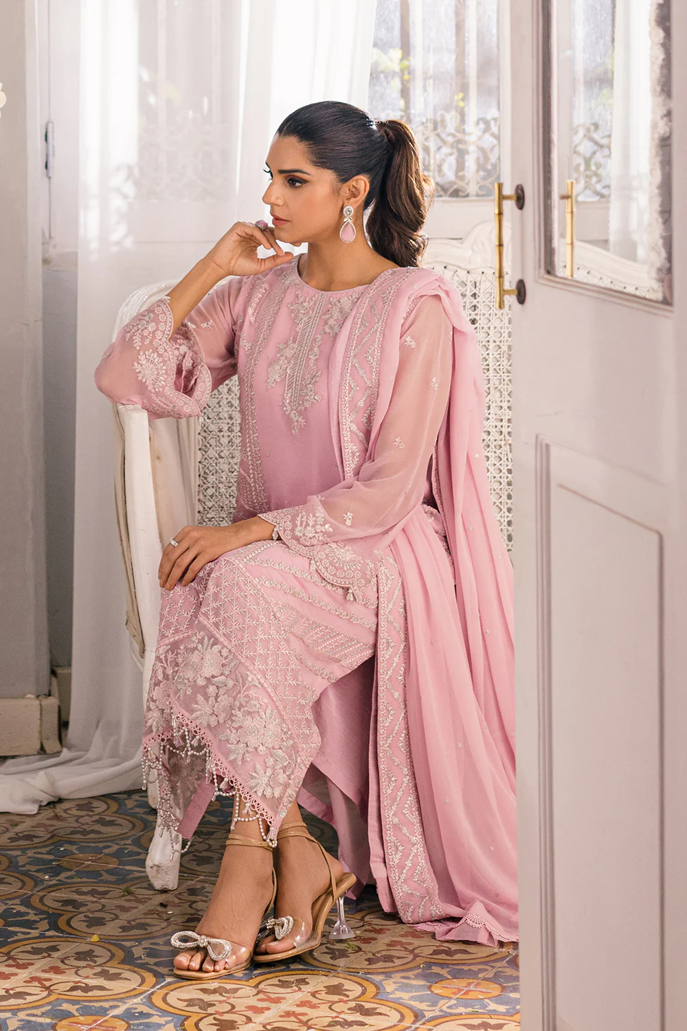 Azure Party Wear Collection 2024 | Tender Tulip - Image 4