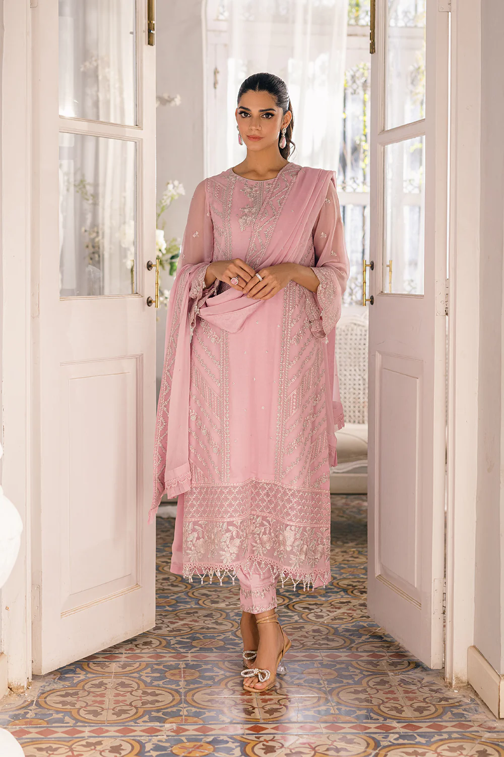 Azure Party Wear Collection 2024 | Tender Tulip