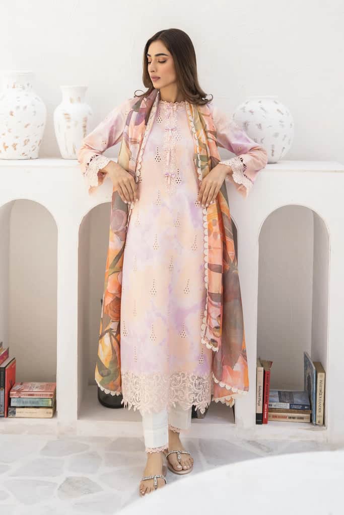 Shezlin Chikankari Ramadan Edit '24 by Aabyaan | NURAY (AR-05) - Image 3