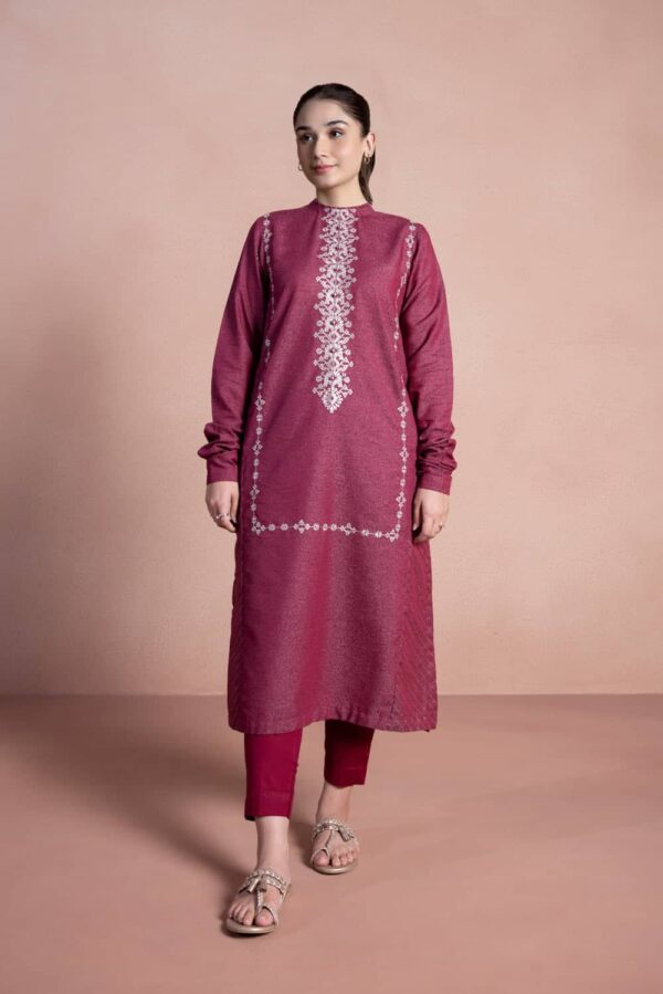 Sapphire U2E CL22V8 7 1 2 Piece - Embroidered Khaddar Suit Winter Vol 1 GZ-5