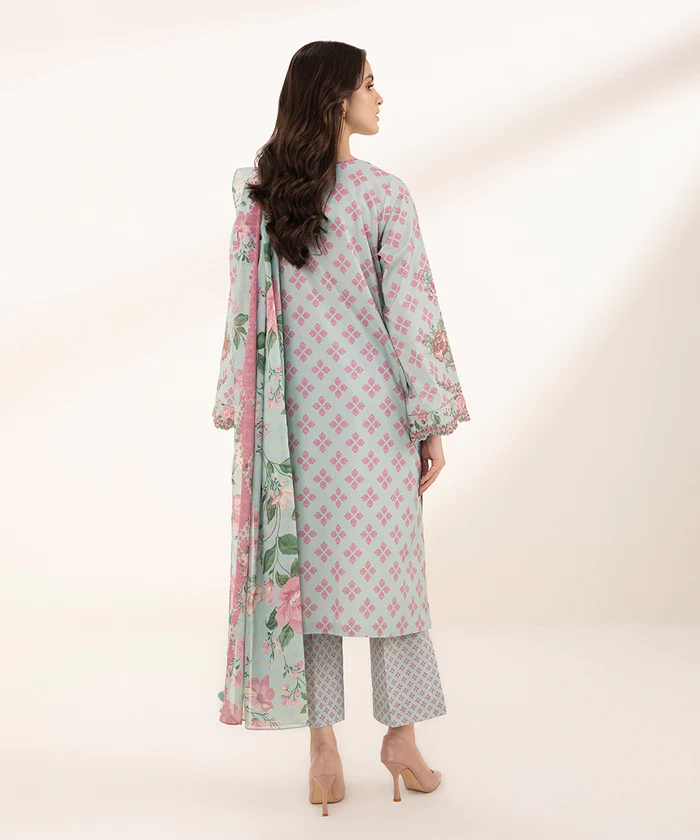Sapphire Summer Lawn 2024 | U3PEDY24V119 (GZ-163) - Image 2