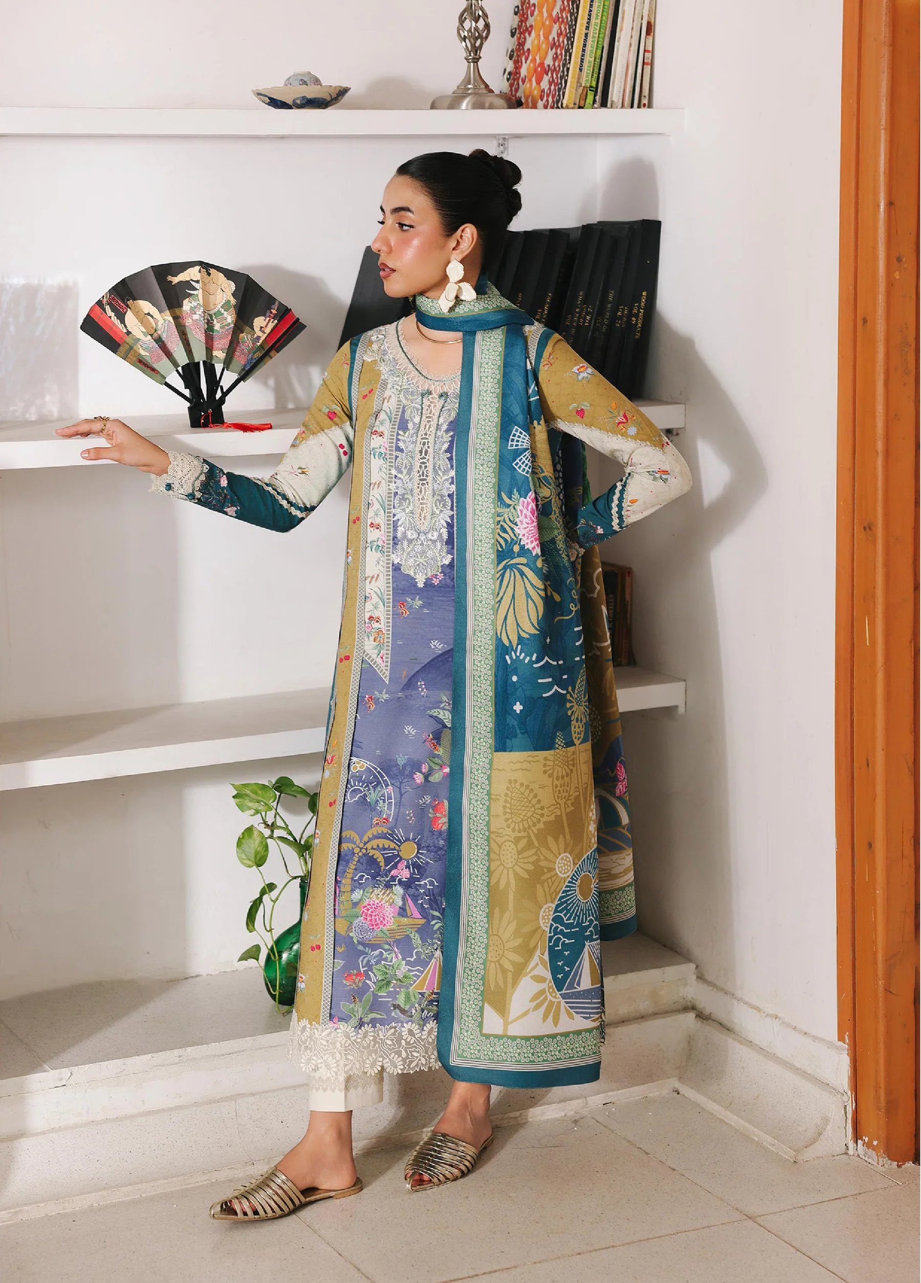 Qprints By Qalamkar QLM25PW || QW-10 A Alina