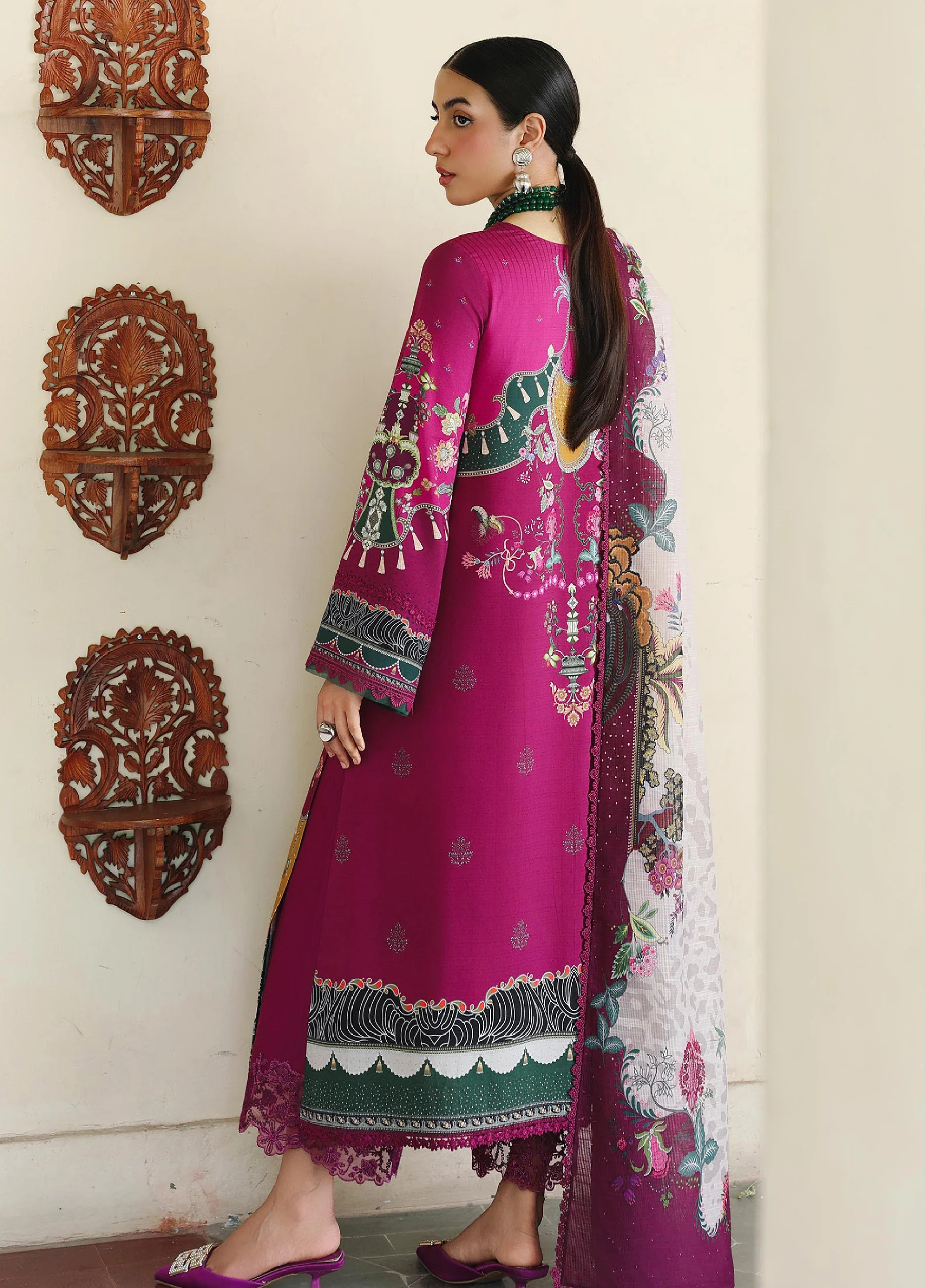 Qprints By Qalamkar QLM25PW || QW-04 B Lacey - Image 4