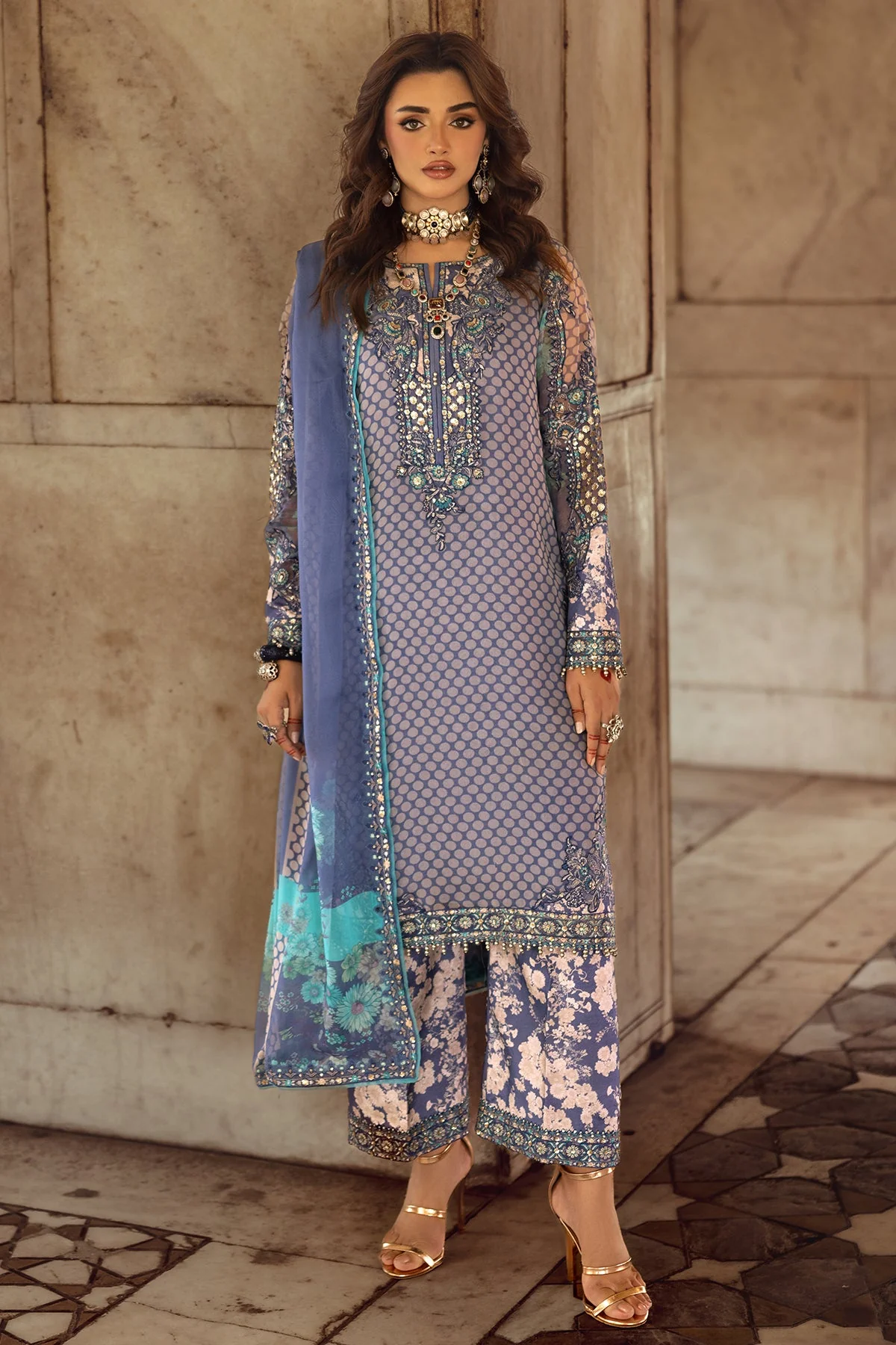 Luxury Chiffon Collection | Vasal | Charizma | VSL25-07