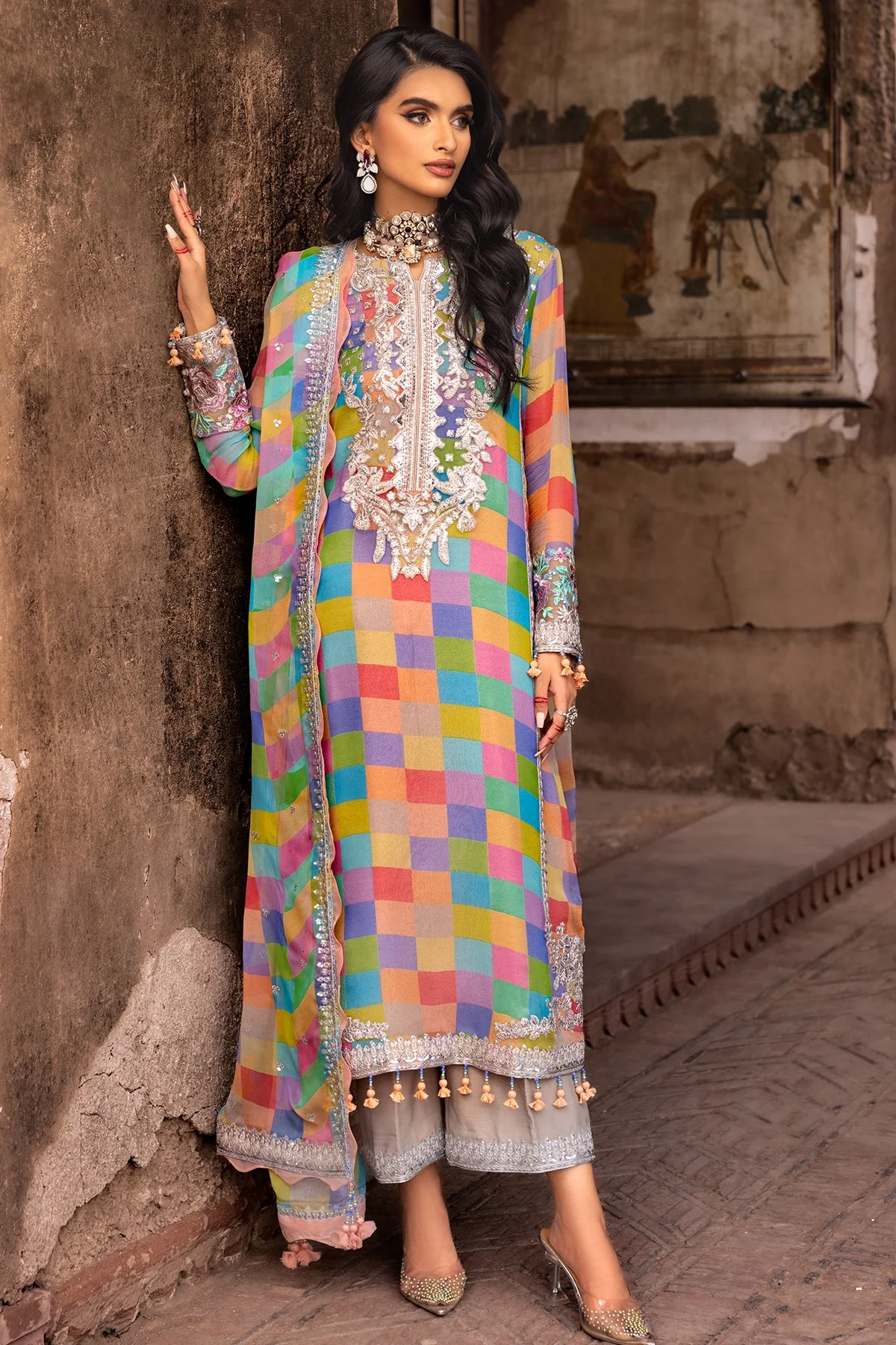 Luxury Chiffon Collection | Vasal | Charizma | VSL25-14