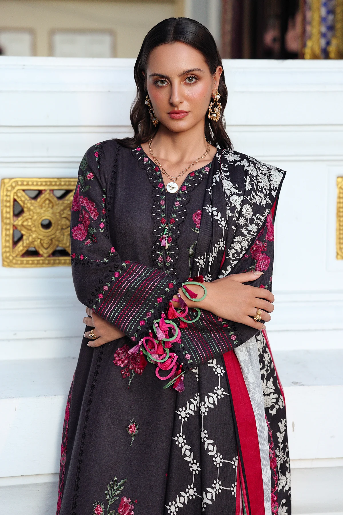 Charizma Poshmine'25 Vol-1 Winter Collection PSW5-05 - Image 6