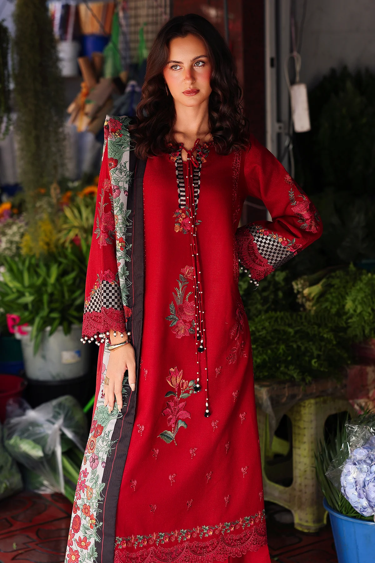 Charizma Poshmine'25 Vol-1 Winter Collection PSW5-08 - Image 2