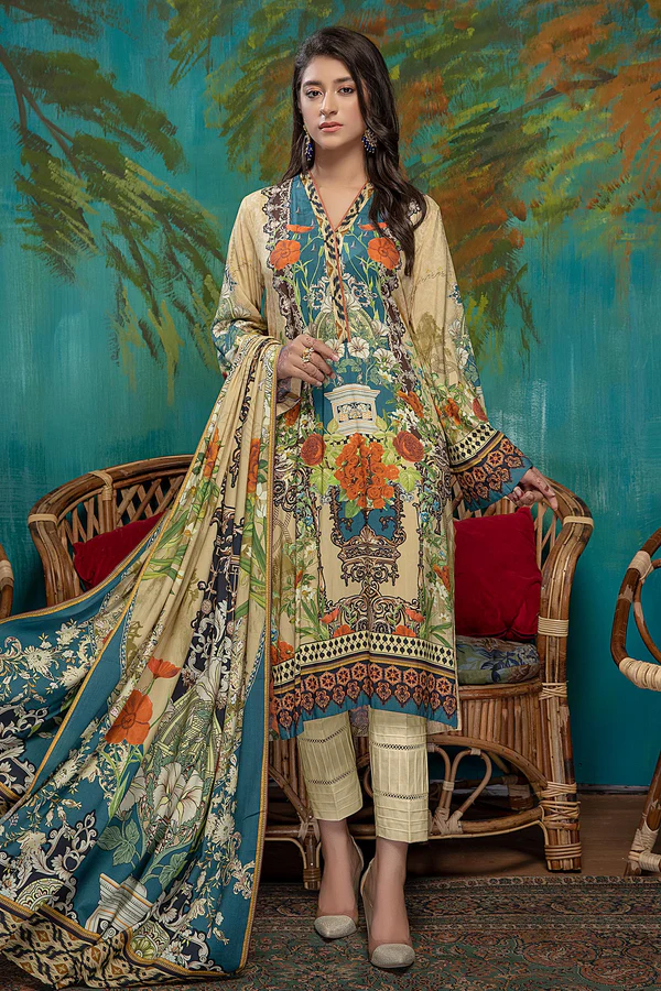 Adan's Libas Elsa Lawn Collection – ZA 6555 (GZ-493)