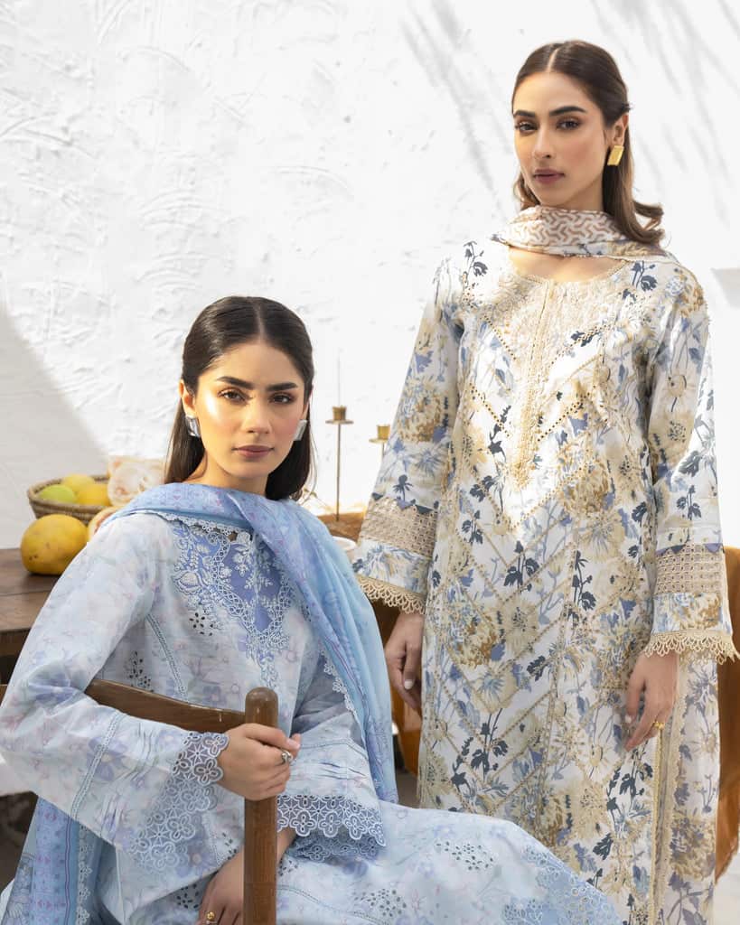 Shezlin Chikankari Ramadan Edit '24 by Aabyaan | ALISHA (AR-01) - Image 2