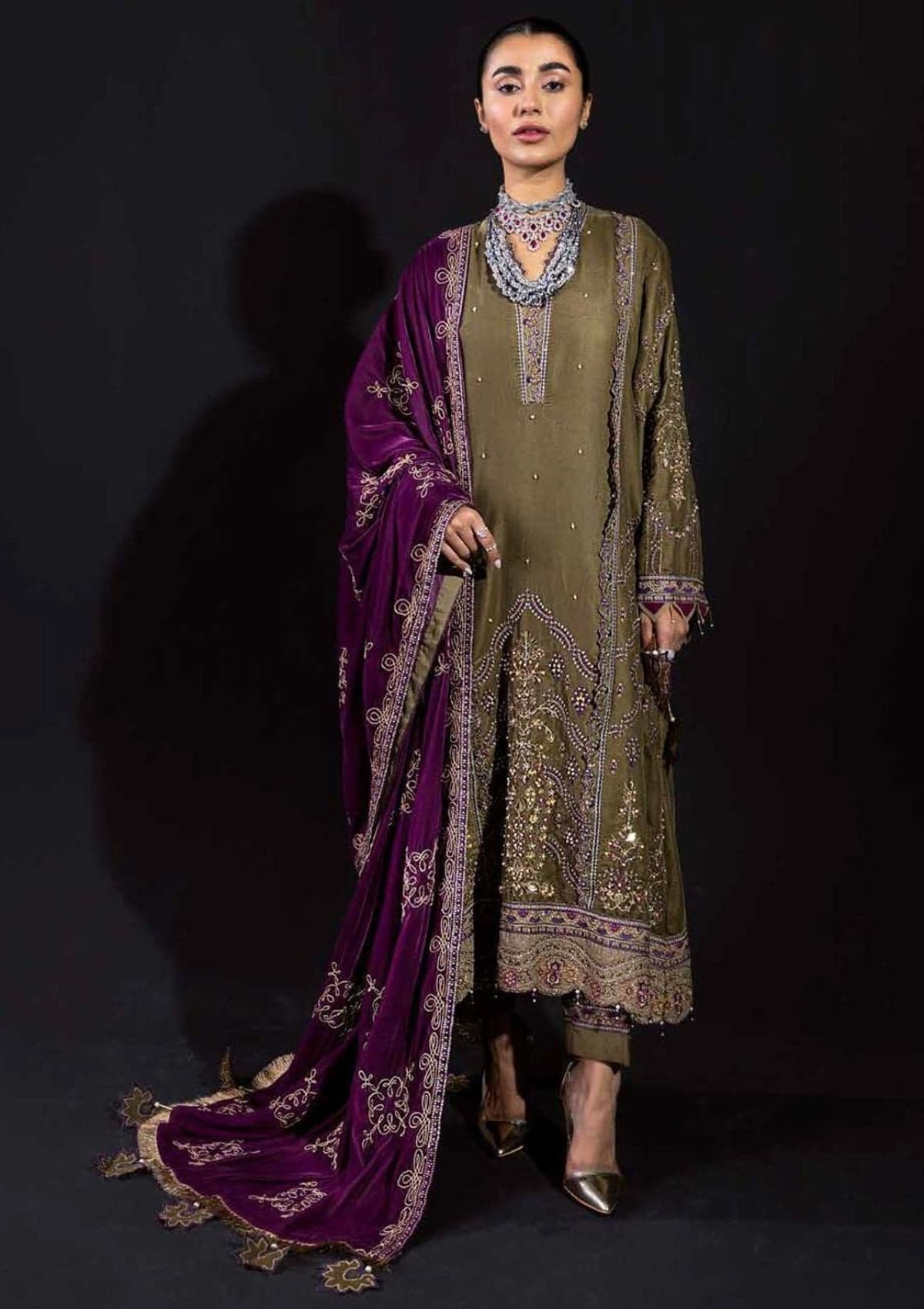 Winter Collection - Nureh - Maya - Velvet - NV#16 (GZ-130)