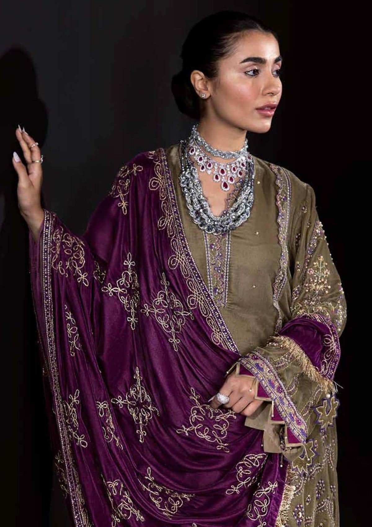 Winter Collection - Nureh - Maya - Velvet - NV#16 (GZ-130) - Image 2