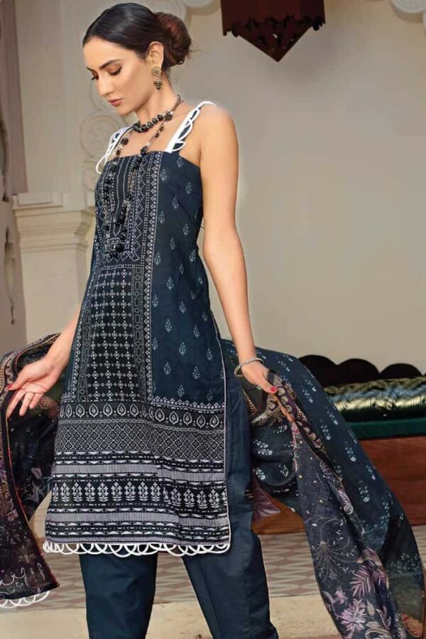Aangan Lawn Vol 01   D 08 (GZ-159)  -