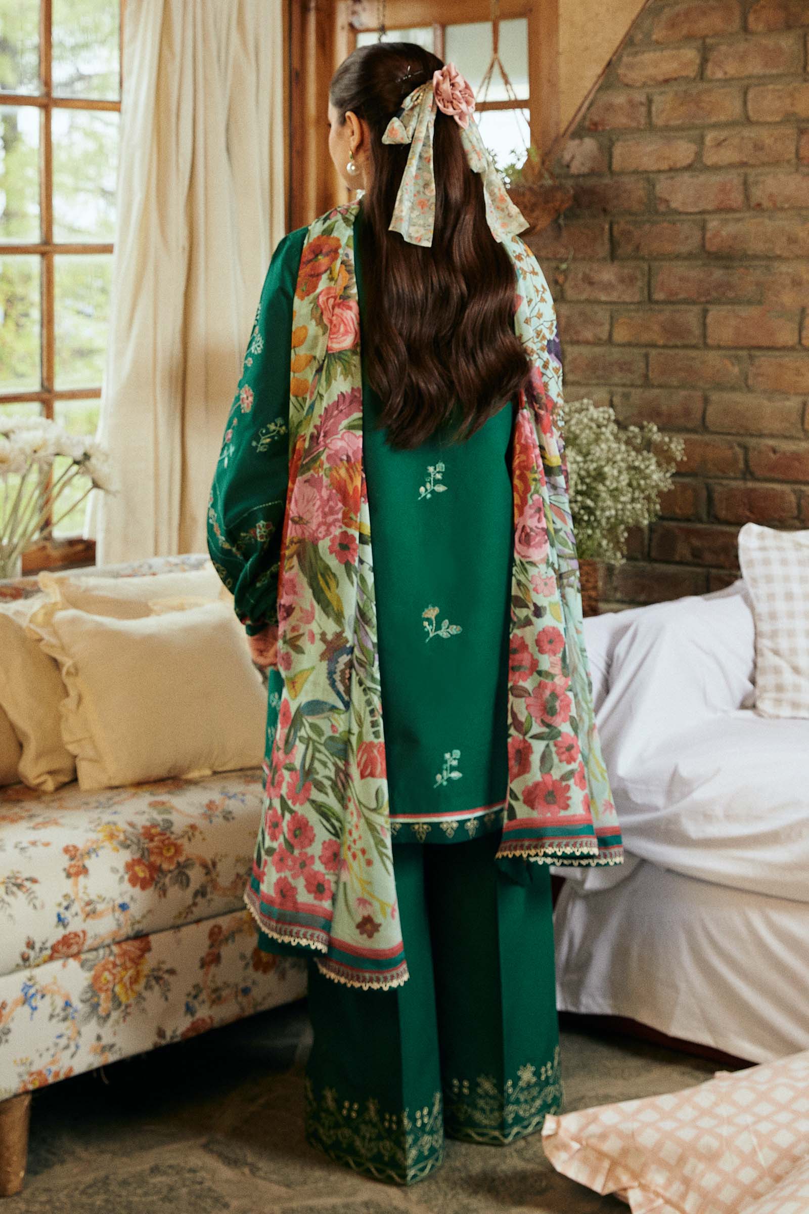 Coco by Zara Shahjahan Lawn Volume 2 2024 | 9A - Image 2