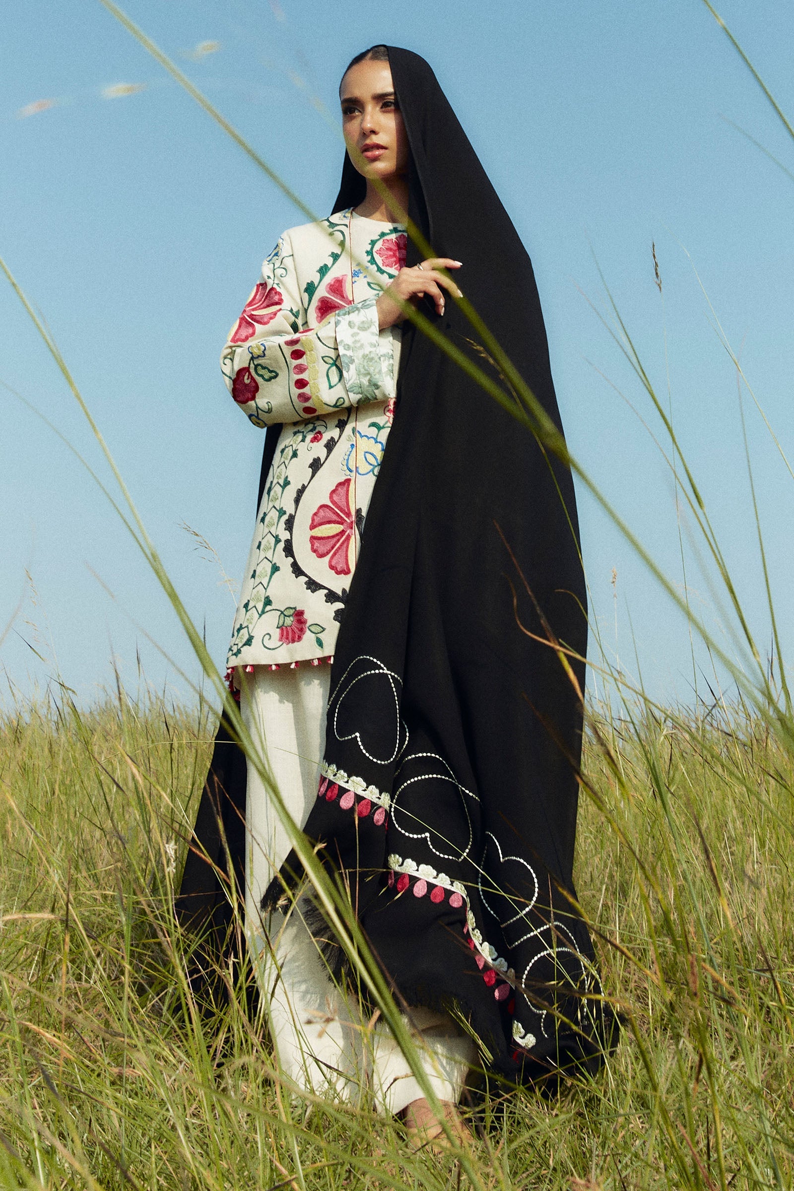 Coco Winter Unstitched by Zara Shahjahan | 1A - Image 2