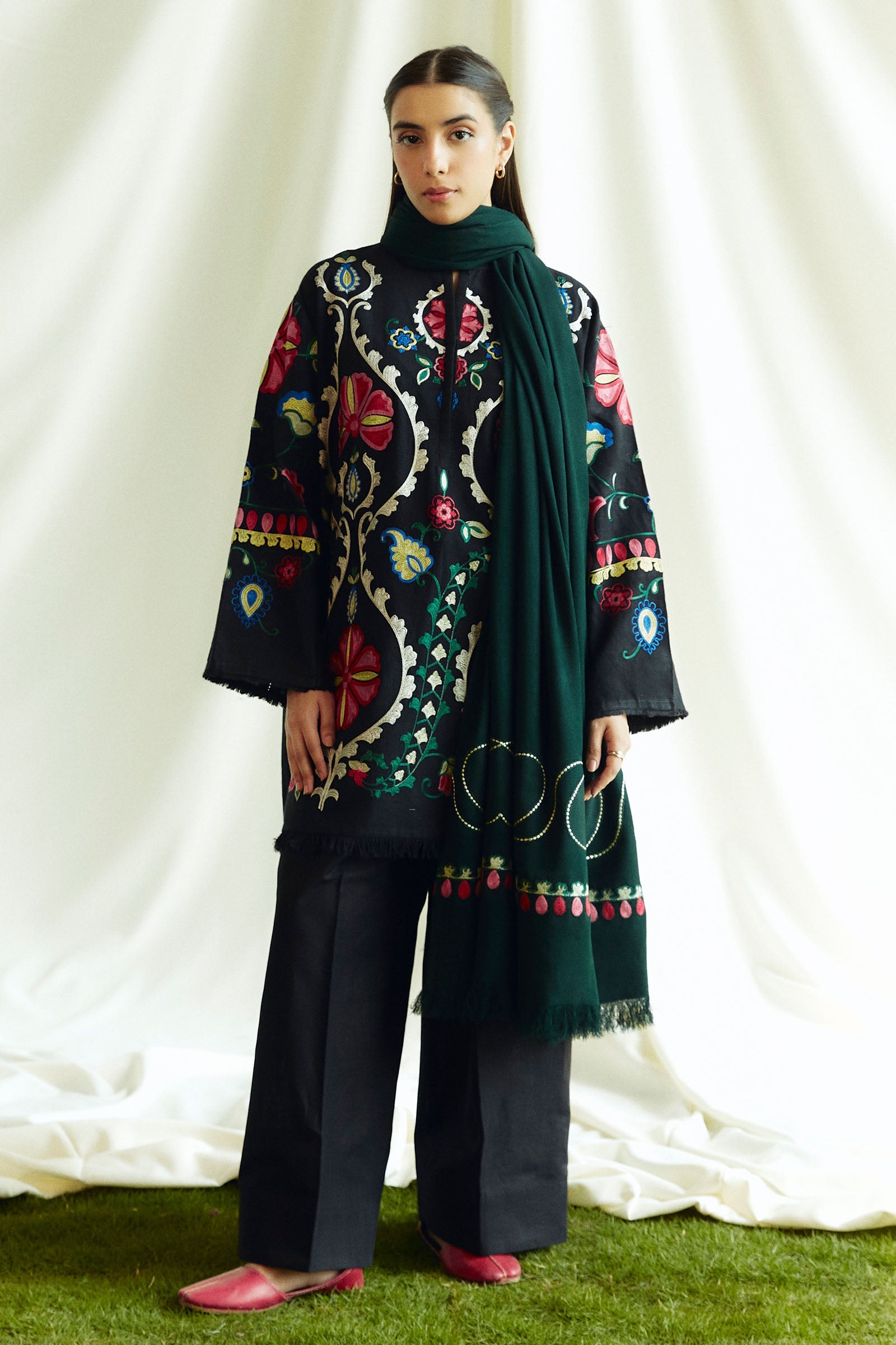 Coco Winter Unstitched by Zara Shahjahan | 1B