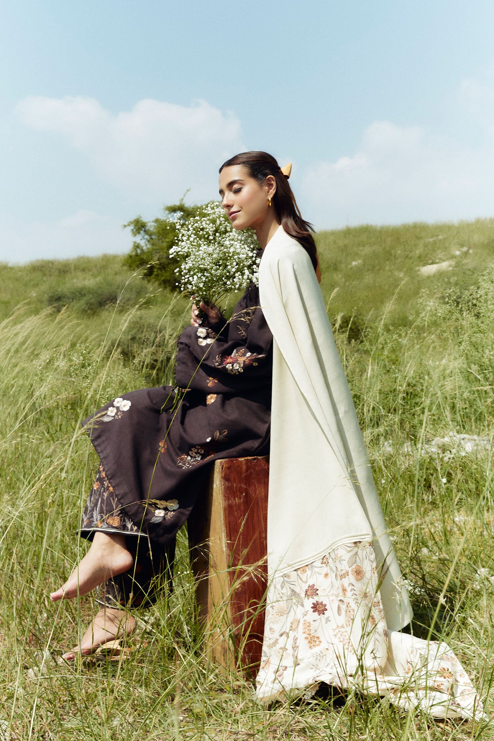 Coco Winter Unstitched by Zara Shahjahan | 2A - Image 3