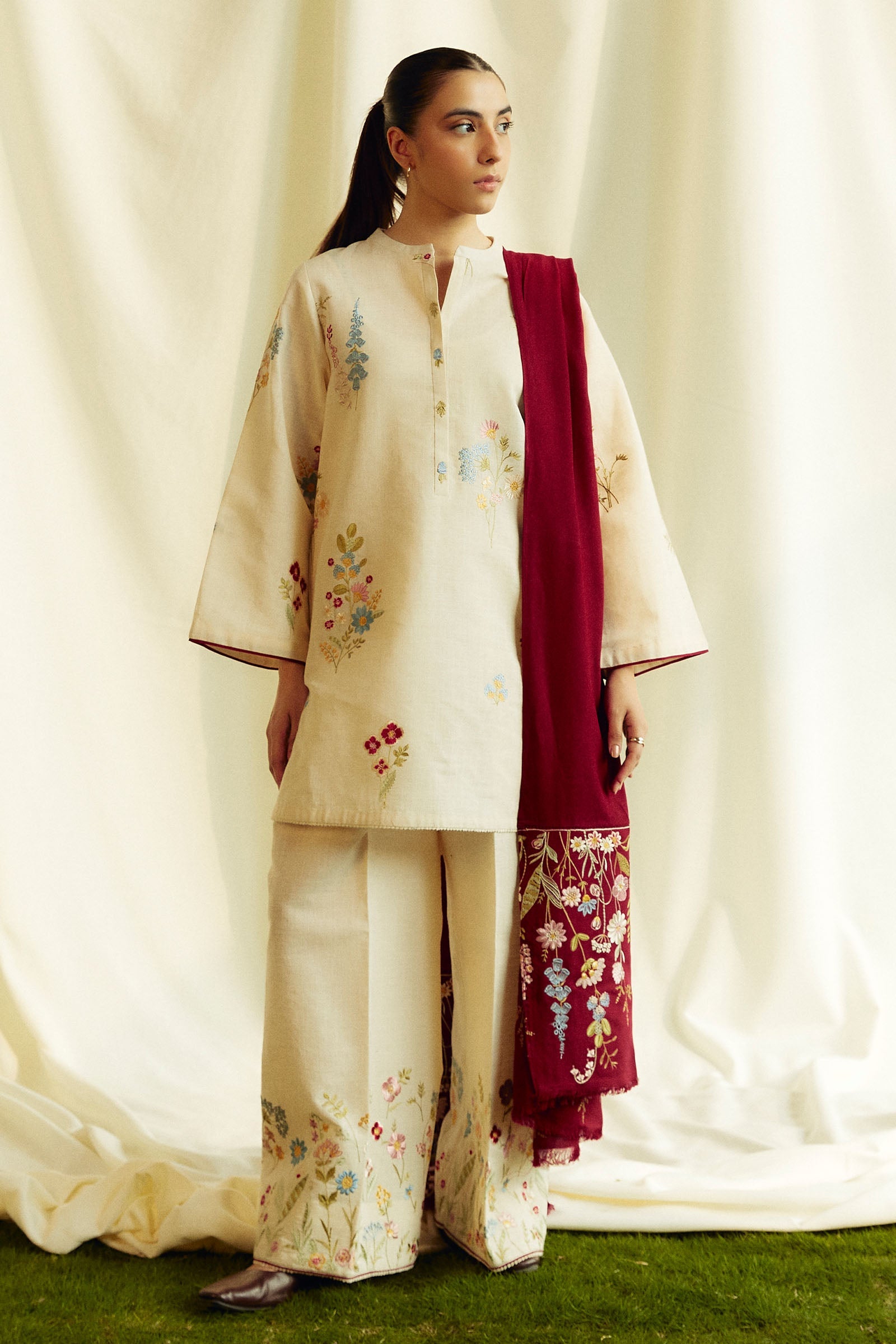 Coco Winter Unstitched by Zara Shahjahan | 2B