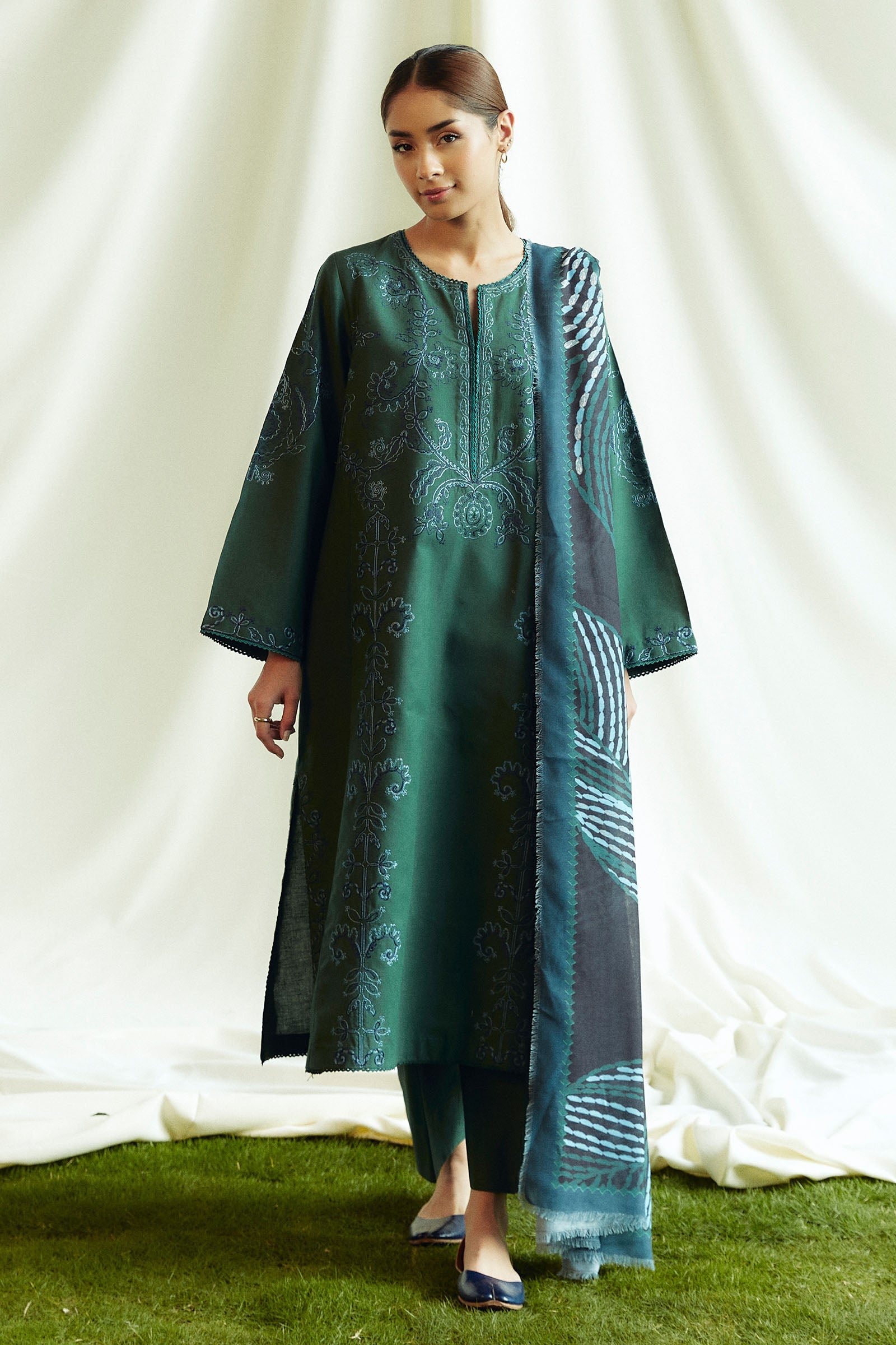 Coco Winter Unstitched by Zara Shahjahan | 5B