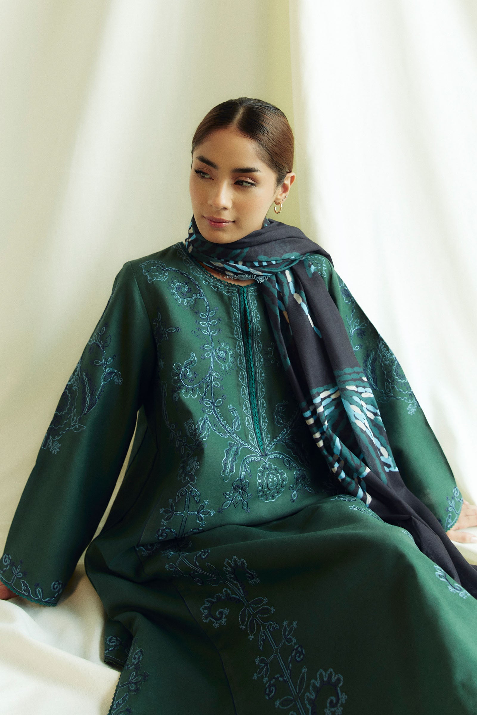 Coco Winter Unstitched by Zara Shahjahan | 5B - Image 3