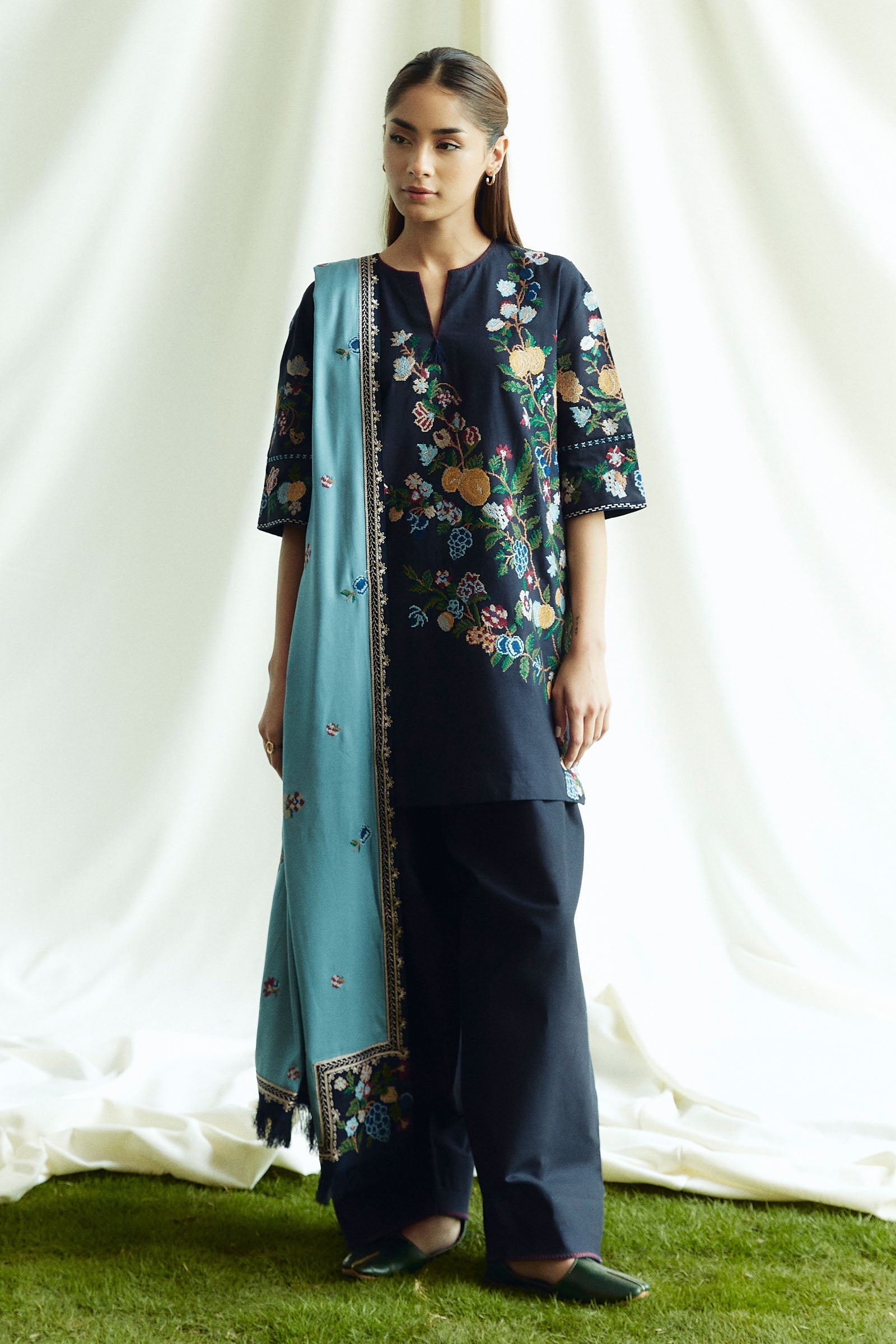 Coco Winter Unstitched by Zara Shahjahan | 7B