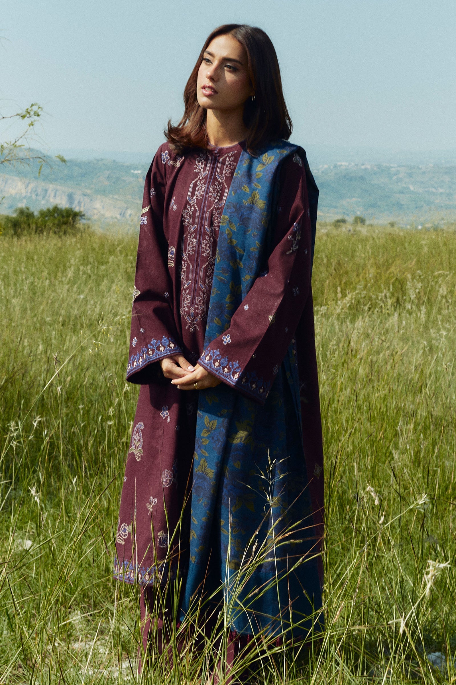 Coco Winter Unstitched by Zara Shahjahan | 8A
