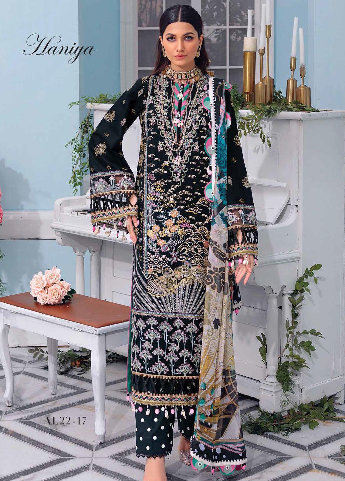 Afsana By Anaya Embroidered Lawn Suits AKC22A AL22-17 Haniya- (GZ-330)