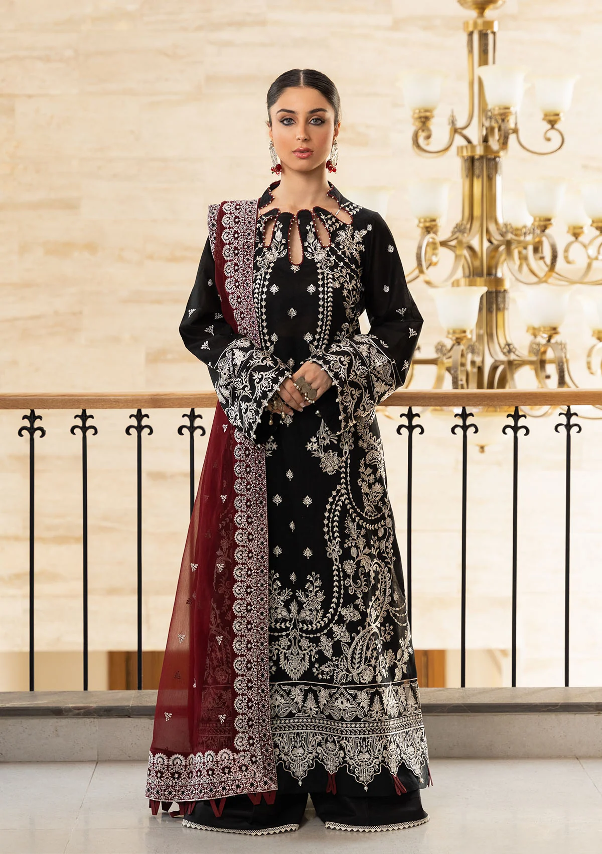 Aik Atelier Samah Lawn | LOOK 01