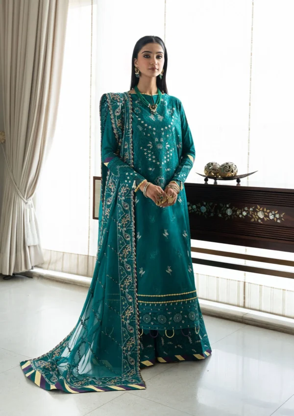 Aik Atelier Samah Lawn | LOOK 04