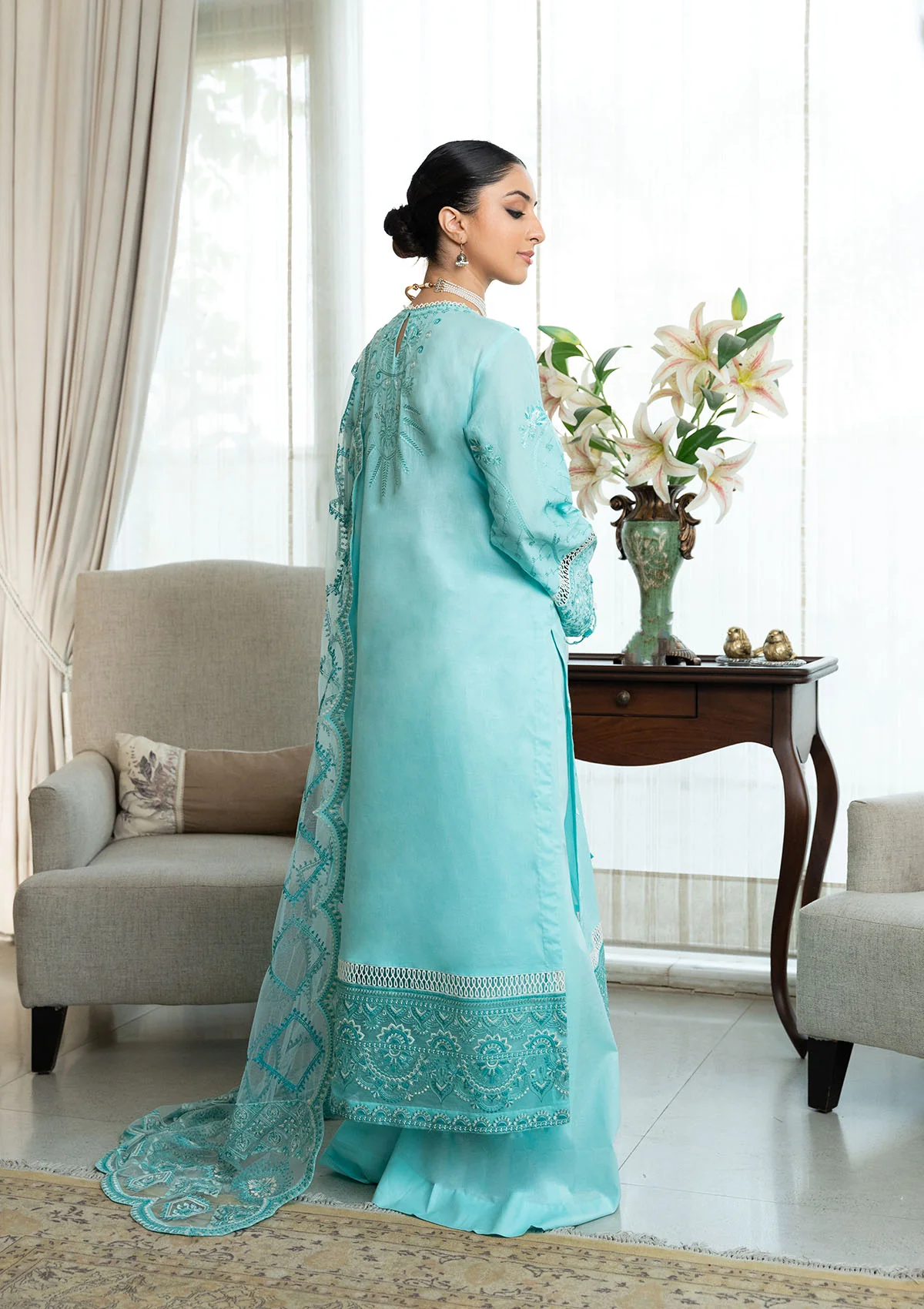 Aik Atelier Samah Lawn | LOOK 05 - Image 2