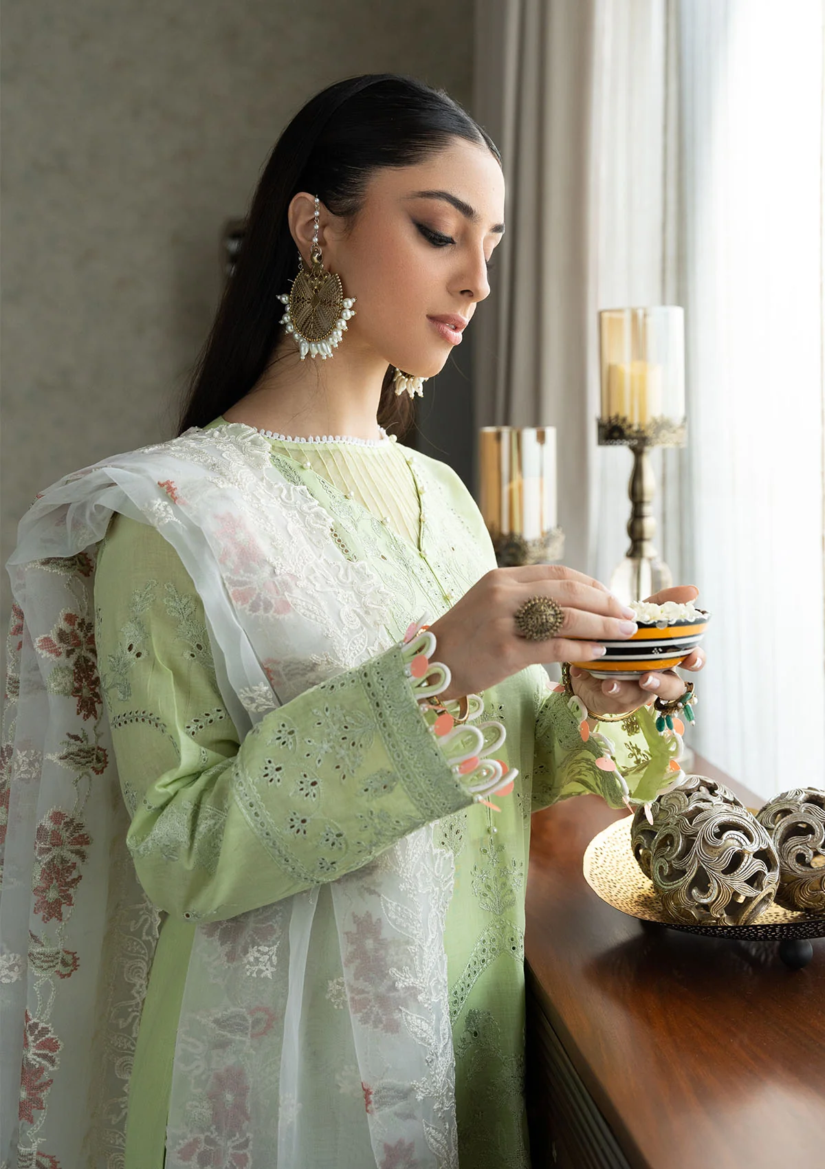 Aik Atelier Samah Lawn | LOOK 07 - Image 2