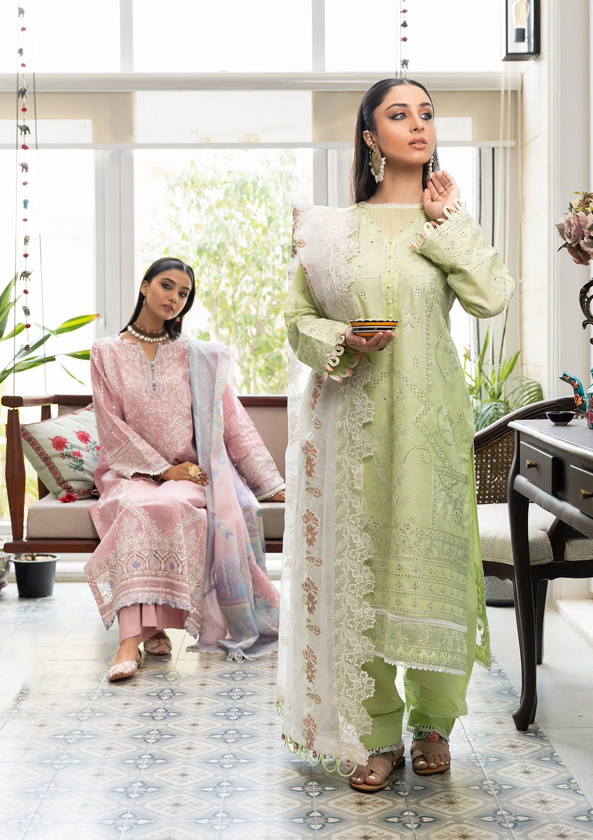Aik Atelier Samah Lawn | LOOK 07 - Image 3