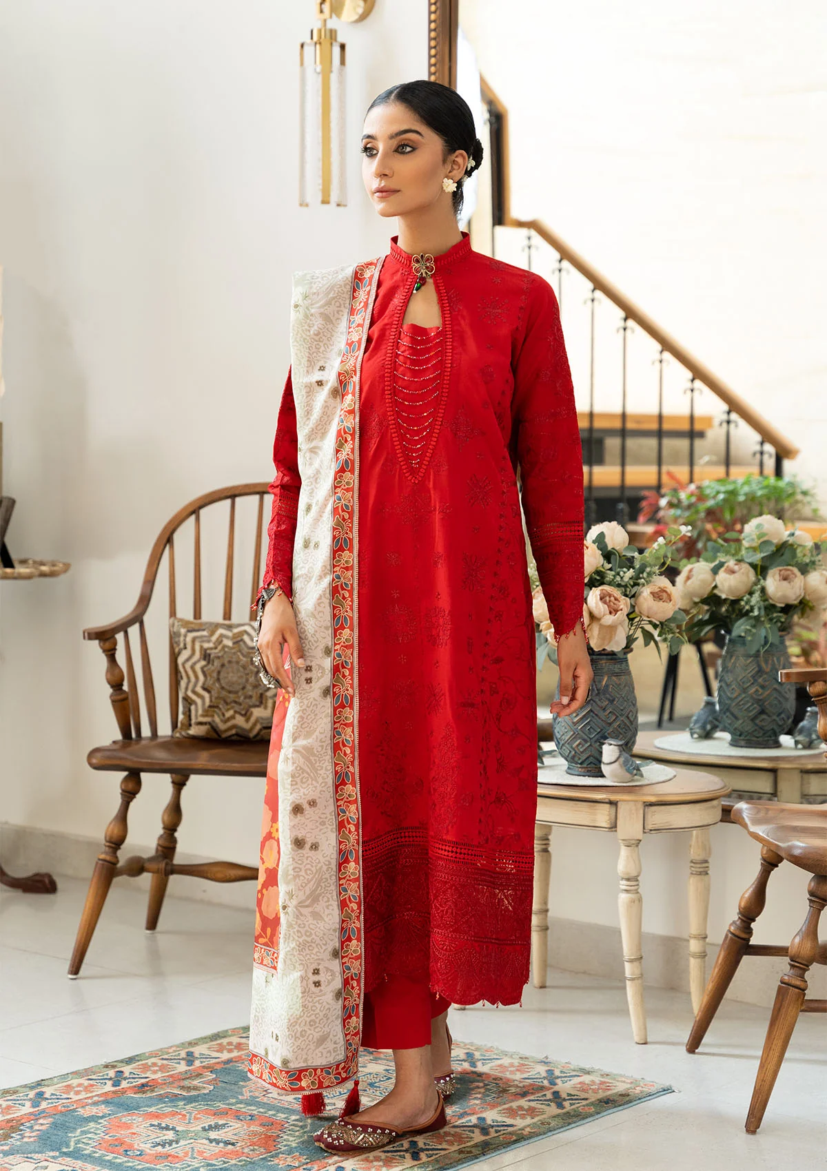 Aik Atelier Samah Lawn | LOOK 08