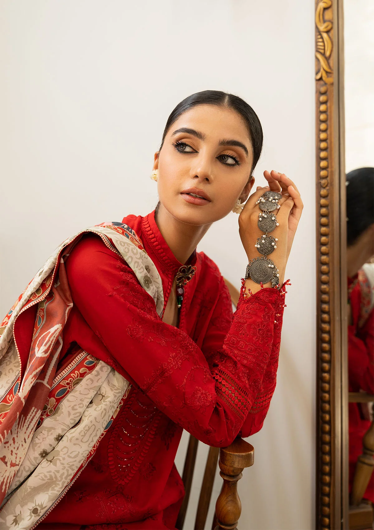Aik Atelier Samah Lawn | LOOK 08 - Image 4
