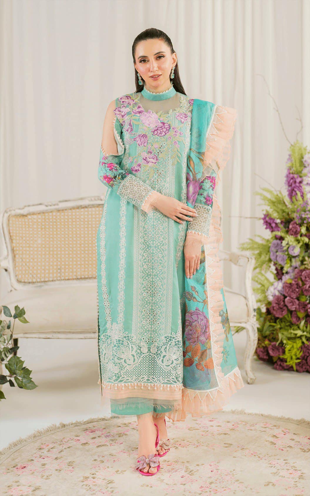 Pretty in Pink by Asifa & Nabeel | Water Lily (PP-3)