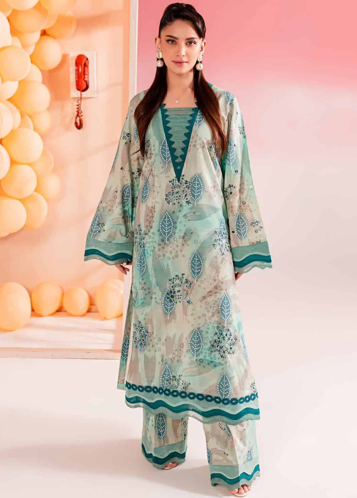 Ballerina By Nureh Chikankari Lawn | NU2-138