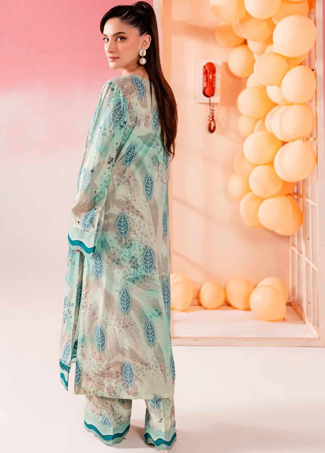 Ballerina By Nureh Chikankari Lawn | NU2-138 - Image 2