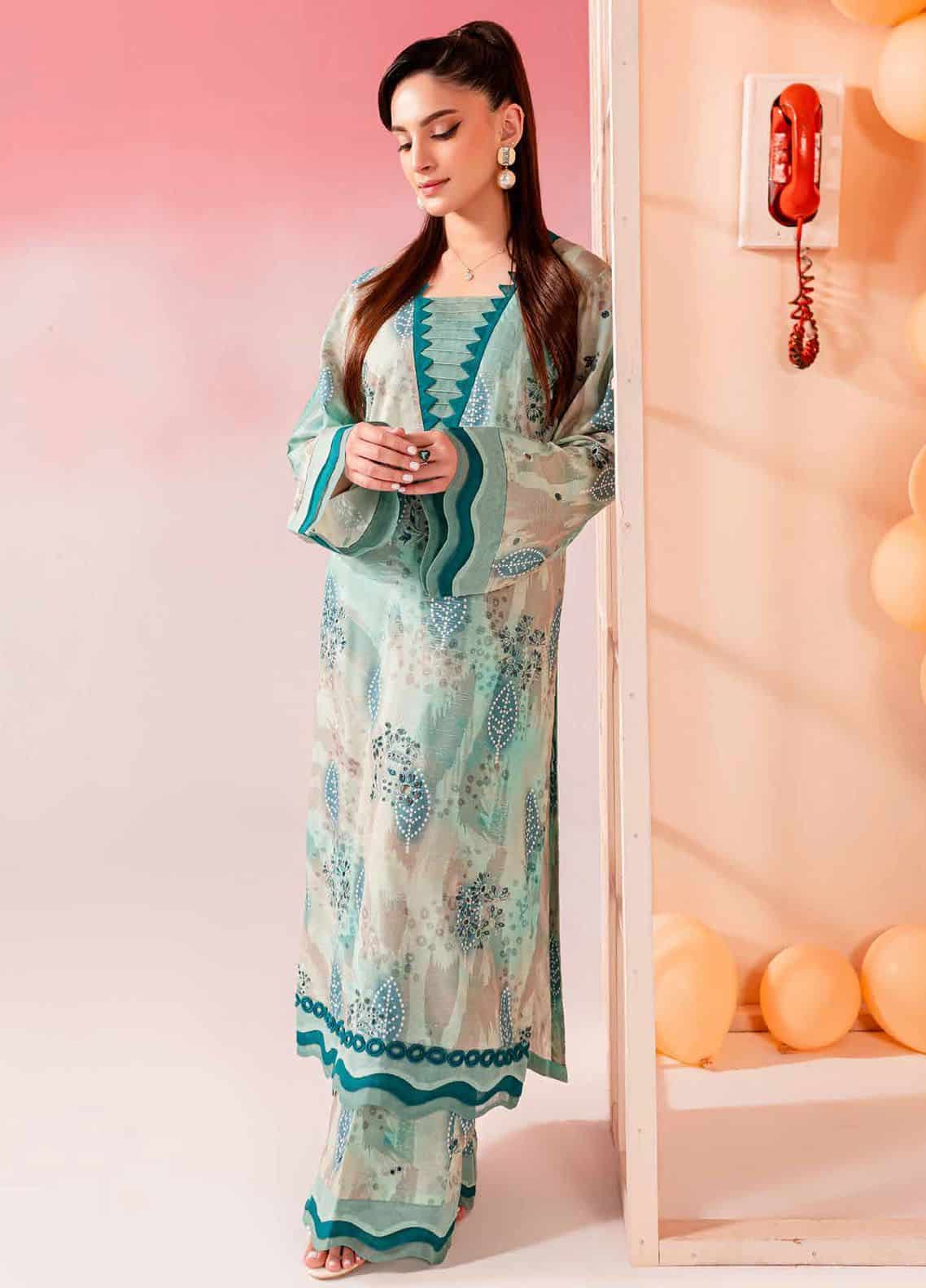 Ballerina By Nureh Chikankari Lawn | NU2-138 - Image 3