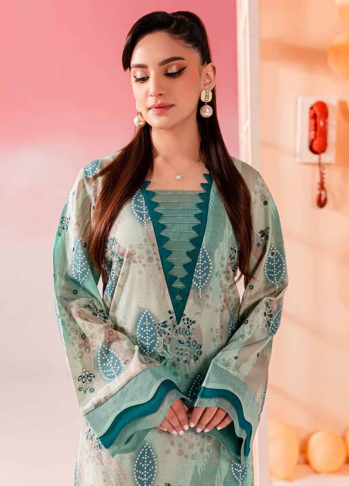 Ballerina By Nureh Chikankari Lawn | NU2-138 - Image 4