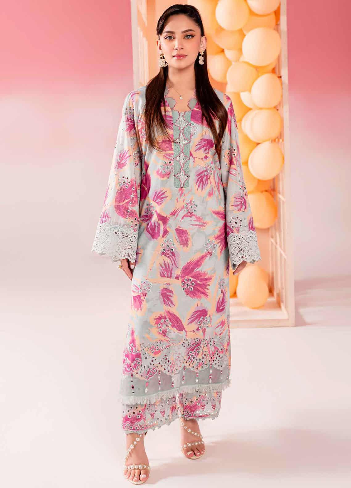 Ballerina By Nureh Chikankari Lawn | NU2-139