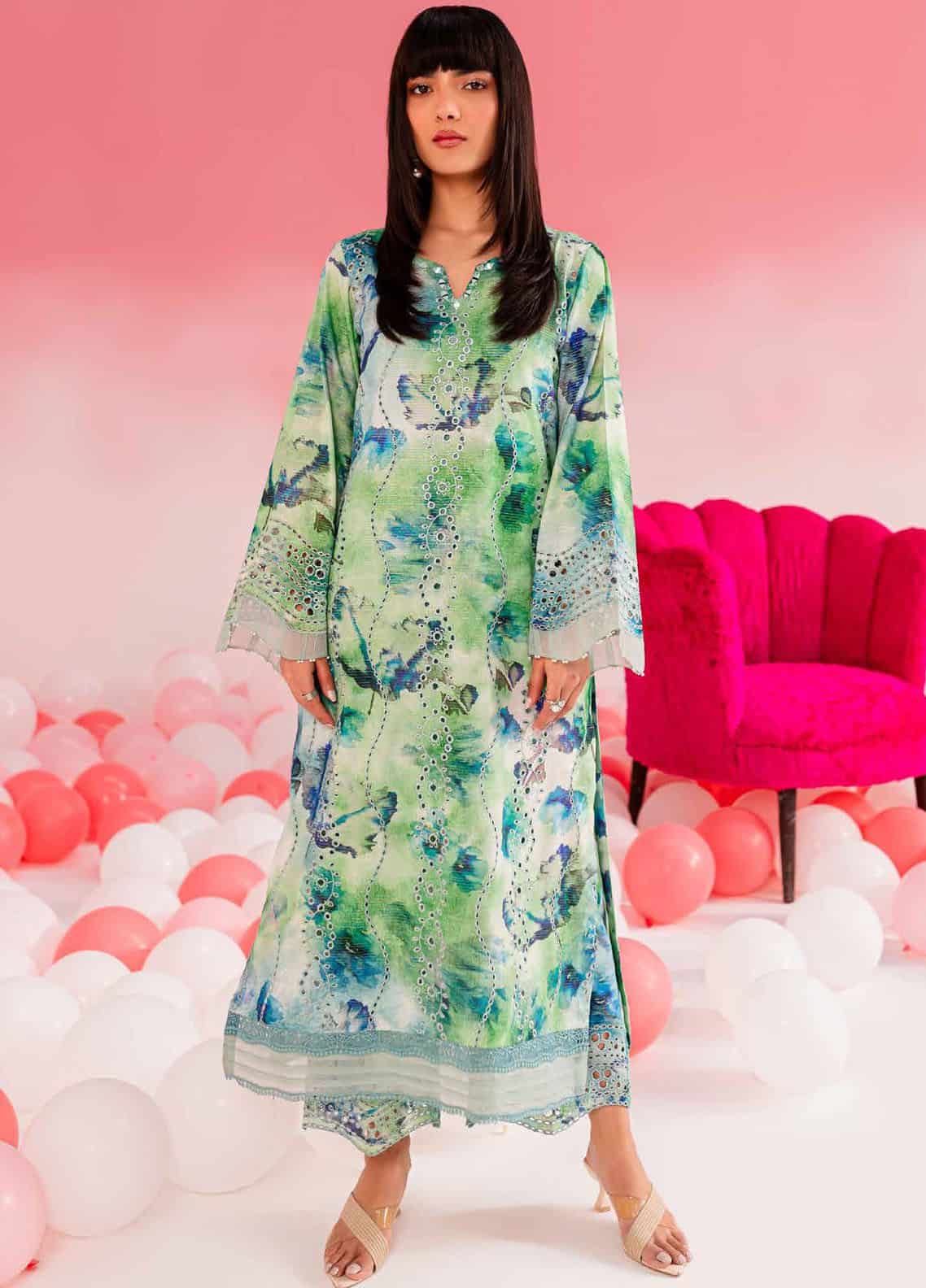 Ballerina By Nureh Chikankari Lawn | NU2-142